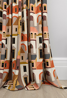 Santiago, Salsa - Made to Measure Curtain